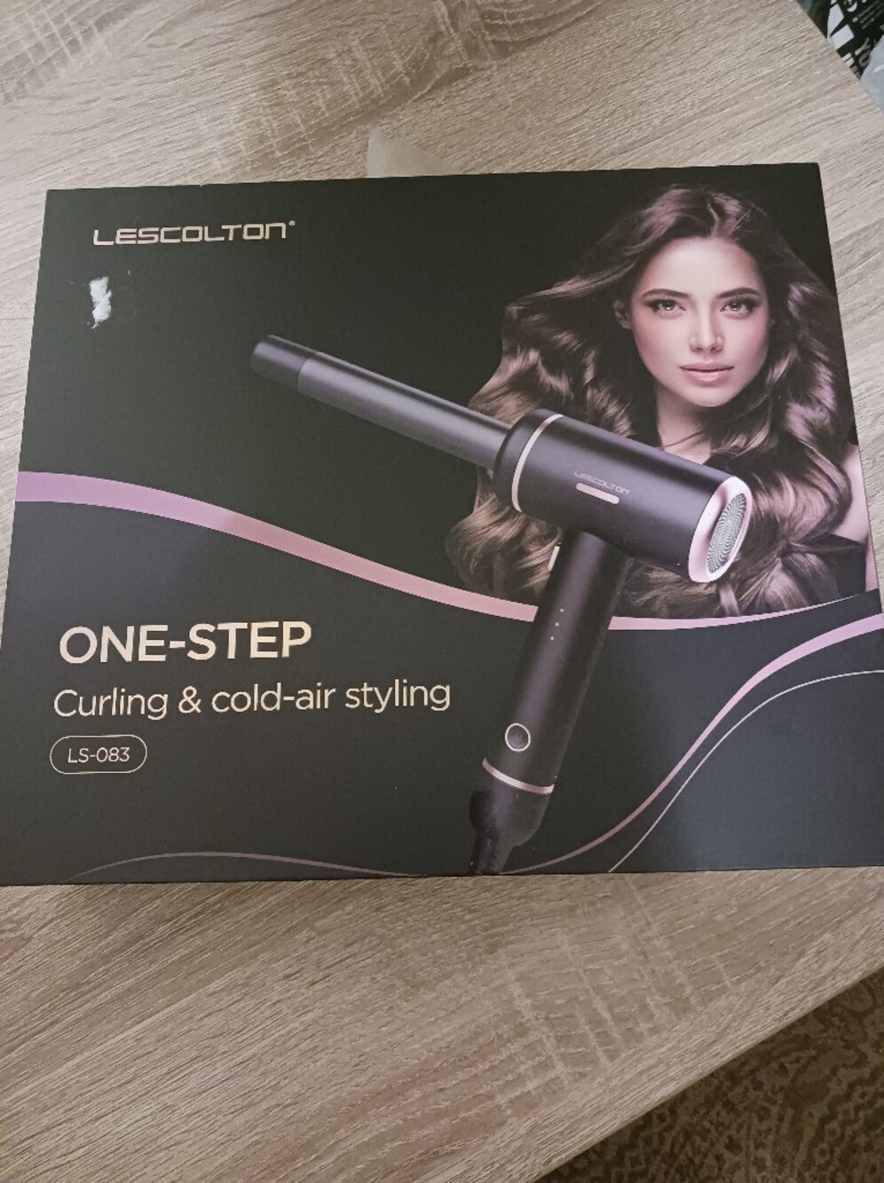 LESCOLTON One-Step Curling & Cold-Air Styling Tool